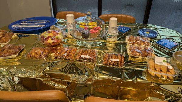 Mother's day brunch and candle making