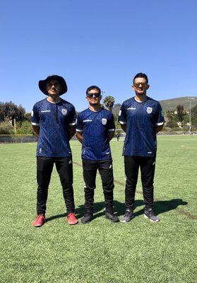 Our Coaches: Jacob, Edgar, and David León.