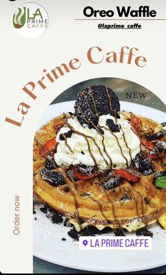 Oreo waffle