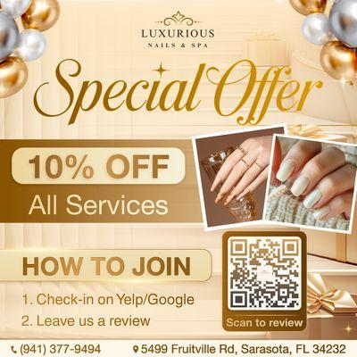 Luxurious Nails & Spa