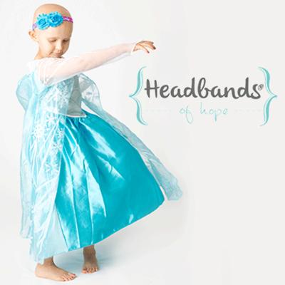 For every headband purchased, one headband is given to a child with cancer.