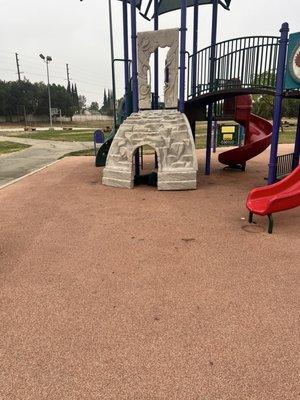 Homeless man that sleeps in the tunnel