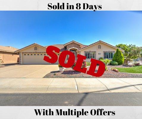We did it again!!! When others couldn't, we sold it with multiple offers in 8 days.