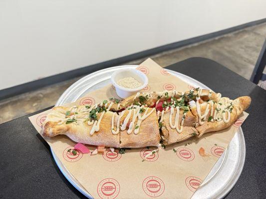 Falafel Manousheh Pie