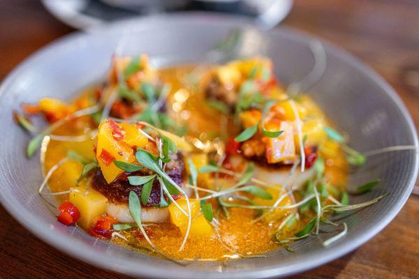 Pan-Seared Hokkaido Scallops ($34)