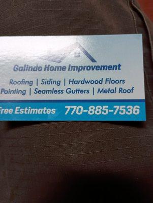Galindo Home improvement