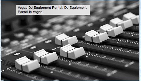 Hank's DJ Audio Equipment Rental