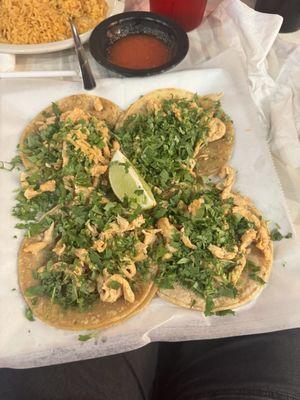 Tacos mexicano ( chicken)