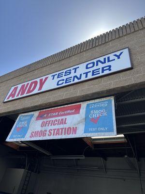 Andy Test Only Center