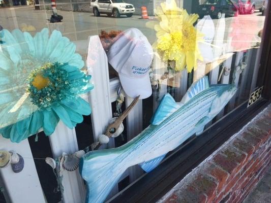 Window at Picket Fence of Harwich Port