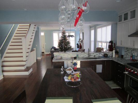 Finished soundproofing ceiling.