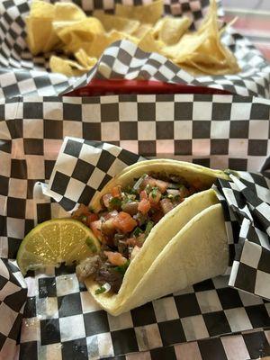 Carne Asada regular taco