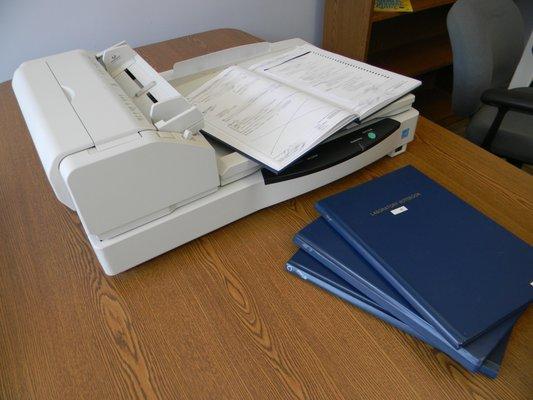 Lab Notebook scanning