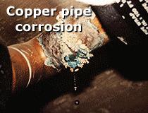 Water treatment -- prevents pinhole leaks