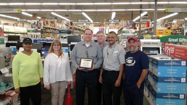 Happy Shoppers Shopping at the BEST Office Supplies SHOP.