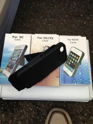 iPhone 4/S-iPhone 5/S- iPhone 5C case w/ clip