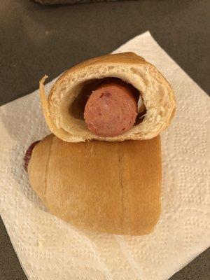 Large sausage kolache