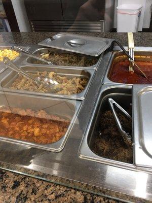 Lunch options! So good!