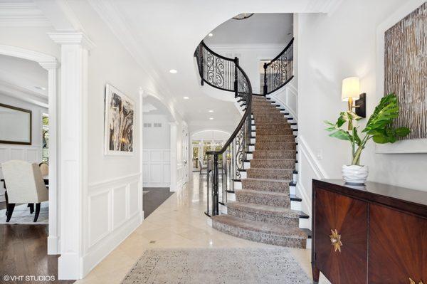 Welcoming you in grand style.