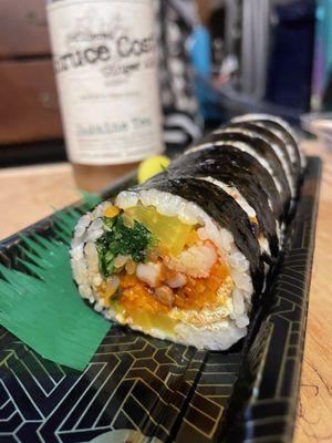 Spicy Squid Kimbap