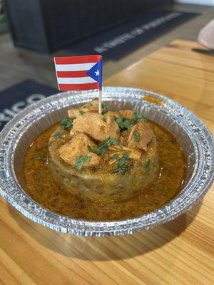 The Mofongo with chicken, must try yum
