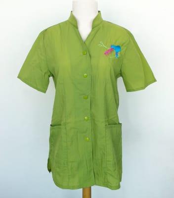 Try our elegant Anna Jacket, 100% breathable crinkle textured nylon taffeta, Mandarin Collar, Snap button front, Fitted silhouette