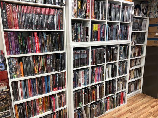Extensive selection of RPG and tabletop games