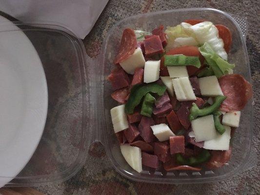 $3.60 Antipasta Salad! Delicious!