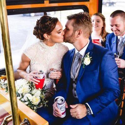 Book your wedding day transportation with the Clearwater Jolley Trolley!