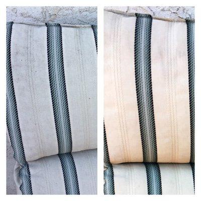 Left Side Before - Right Side After Does your patio set need to be brought back to life?