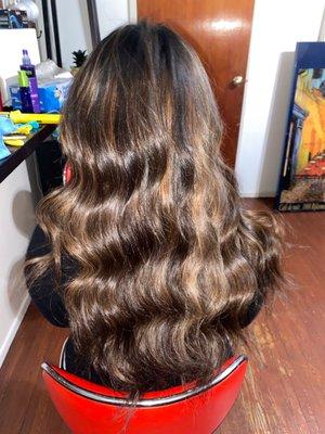 Asked for Caramel Balayage