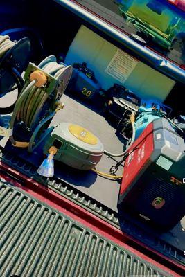 Reformed mobile detailing low pro set up. Contact me to get your vehicle reformed and back to life.