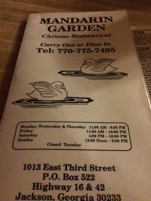 Mandarin Garden Restaurant