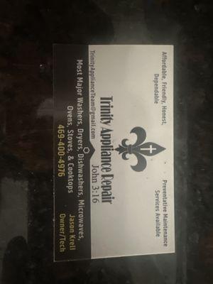 Trinity Appliance Repair