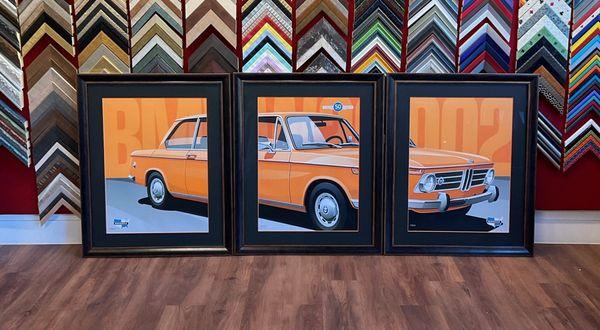 Beautiful art for a very special garage