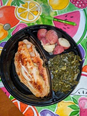 Meal prep! All fresh ingredients.