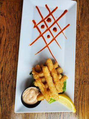 Calamari steaks