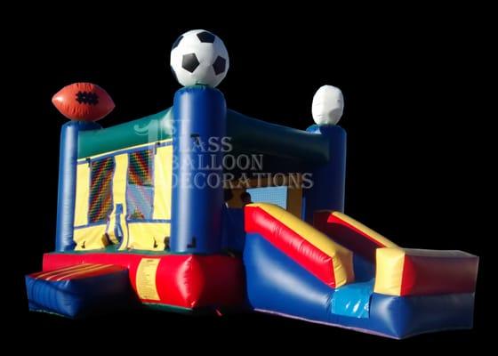 regular bounce house
combos &
more