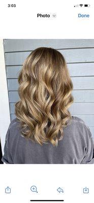 Hair by Patti H. Beautiful hilites & Haircut & Style