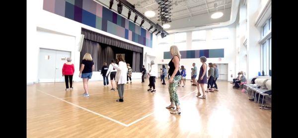 Friday 10 am Beginner Line Dance Class 11 am Intermediate/advanced