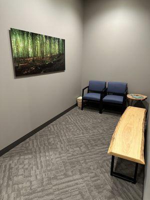 Discover Wellness waiting area