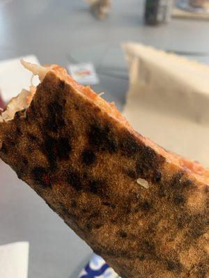 Crust cooked to perfection (in my opinion)