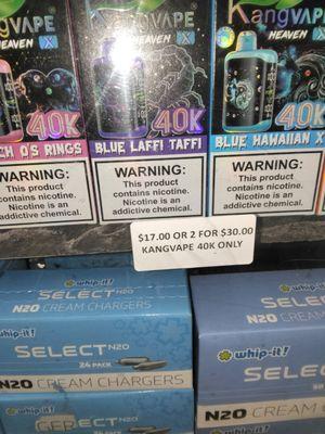 If only this price was honored considering this is right beneath the register but when asked the clerk says "no." nothing more. Just "no."