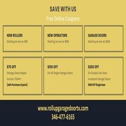 Dejavu Roll Up Garage TX