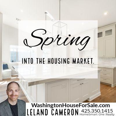 Spring is the best time to list your home for sale. Visit washingtonhouseforsale.com to see how much you could sell your home for in WA.