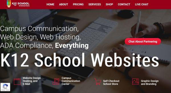 K12 School Websites