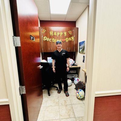 Happy Doctor's Day Dr. Shiloh!