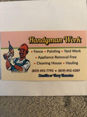 Thornton’s Hauling & Lawn Care