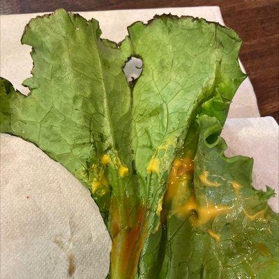 On my sandwich so sad to get this on a sandwich!!!