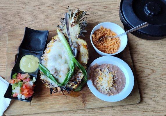 The Pina al Pastor - an unexpected delicious delight!